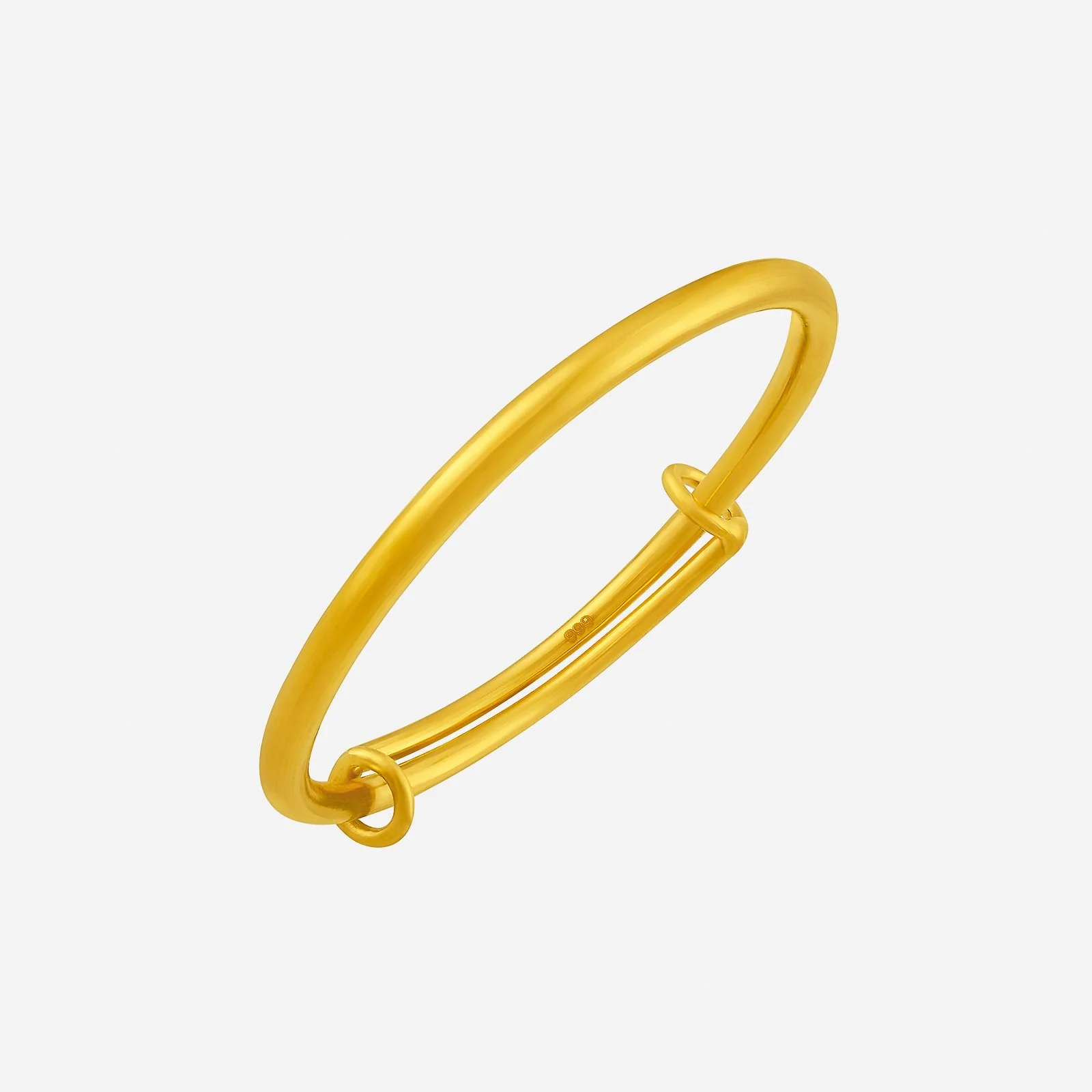 Baby Bangle in Yellow Gold (D999STYLE0309A)