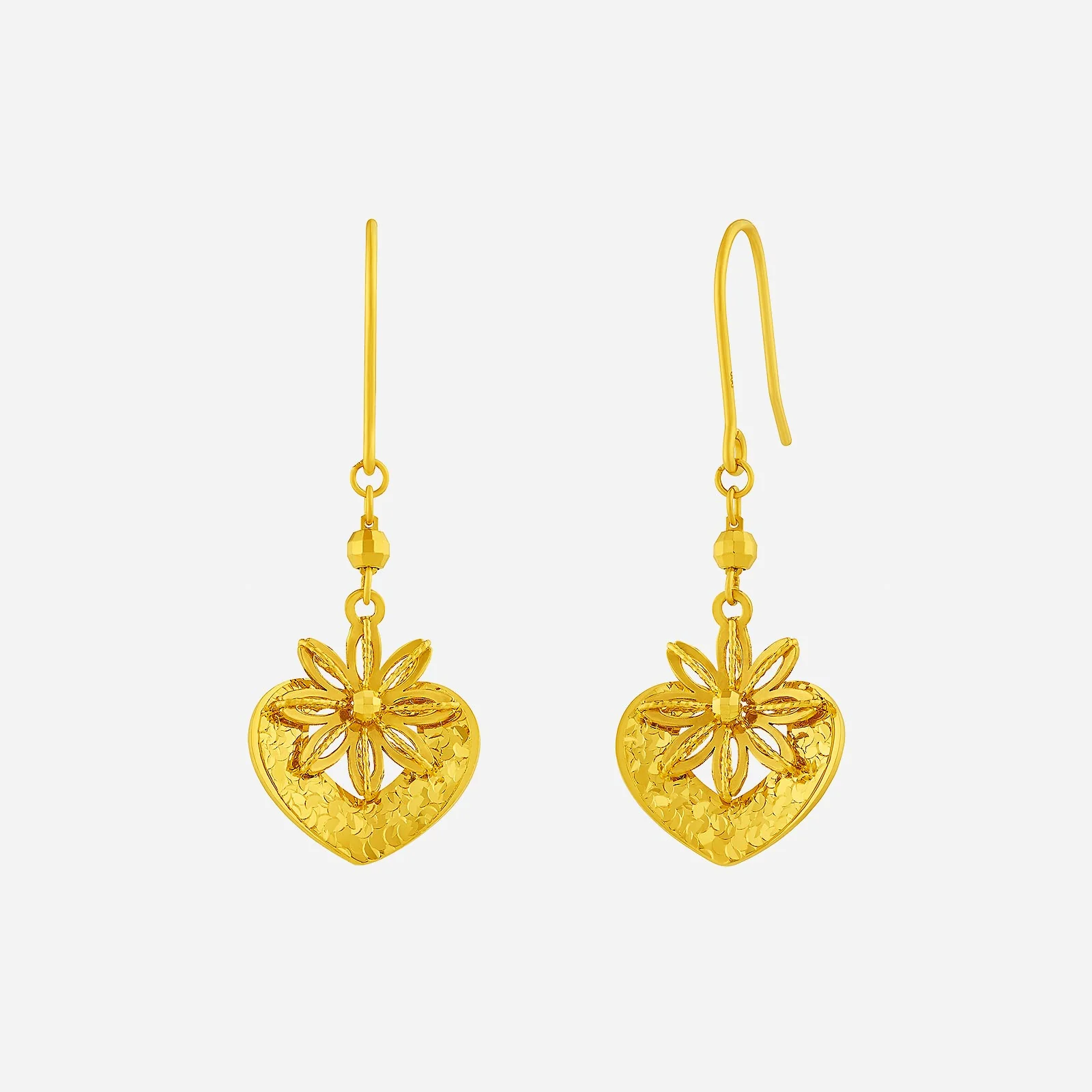 Daisy Bliss Earrings in Yellow Gold	 (H999GROUP229V1639A)