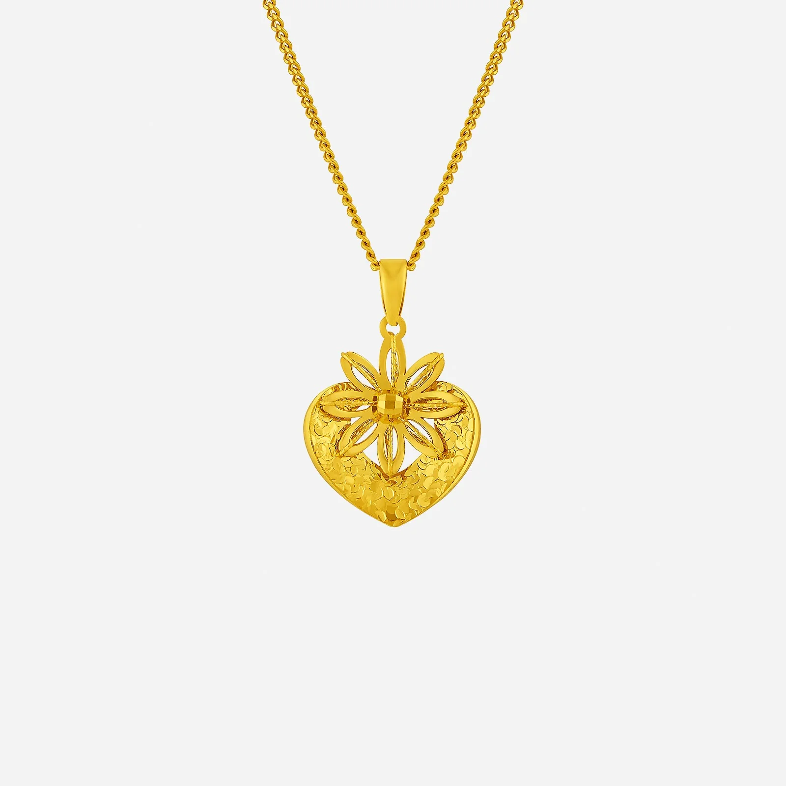 Daisy Bliss Pendant in Yellow Gold	 (G999GROUP229V1800A)