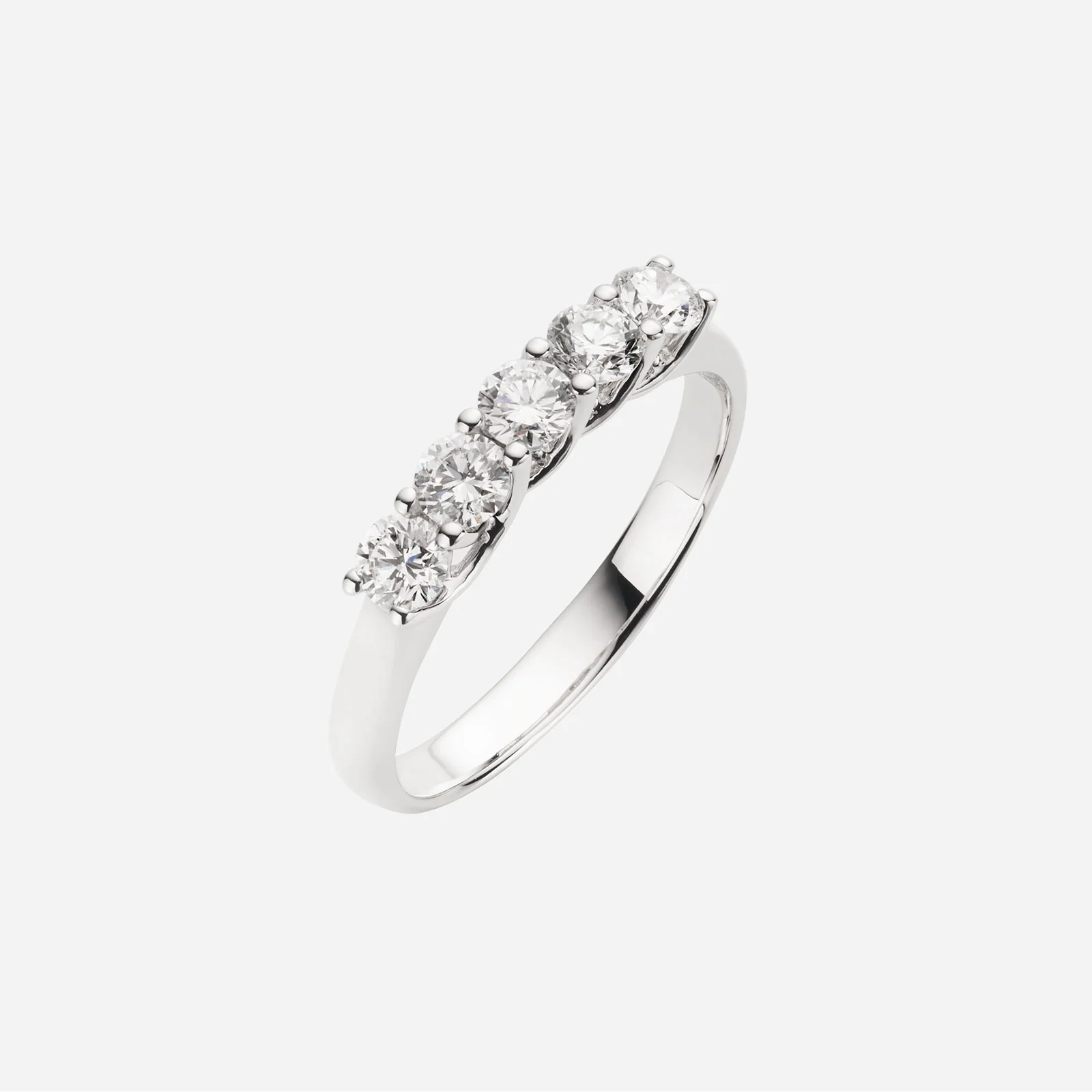 Diamond Ring in White Gold (ADIALINES0611A)