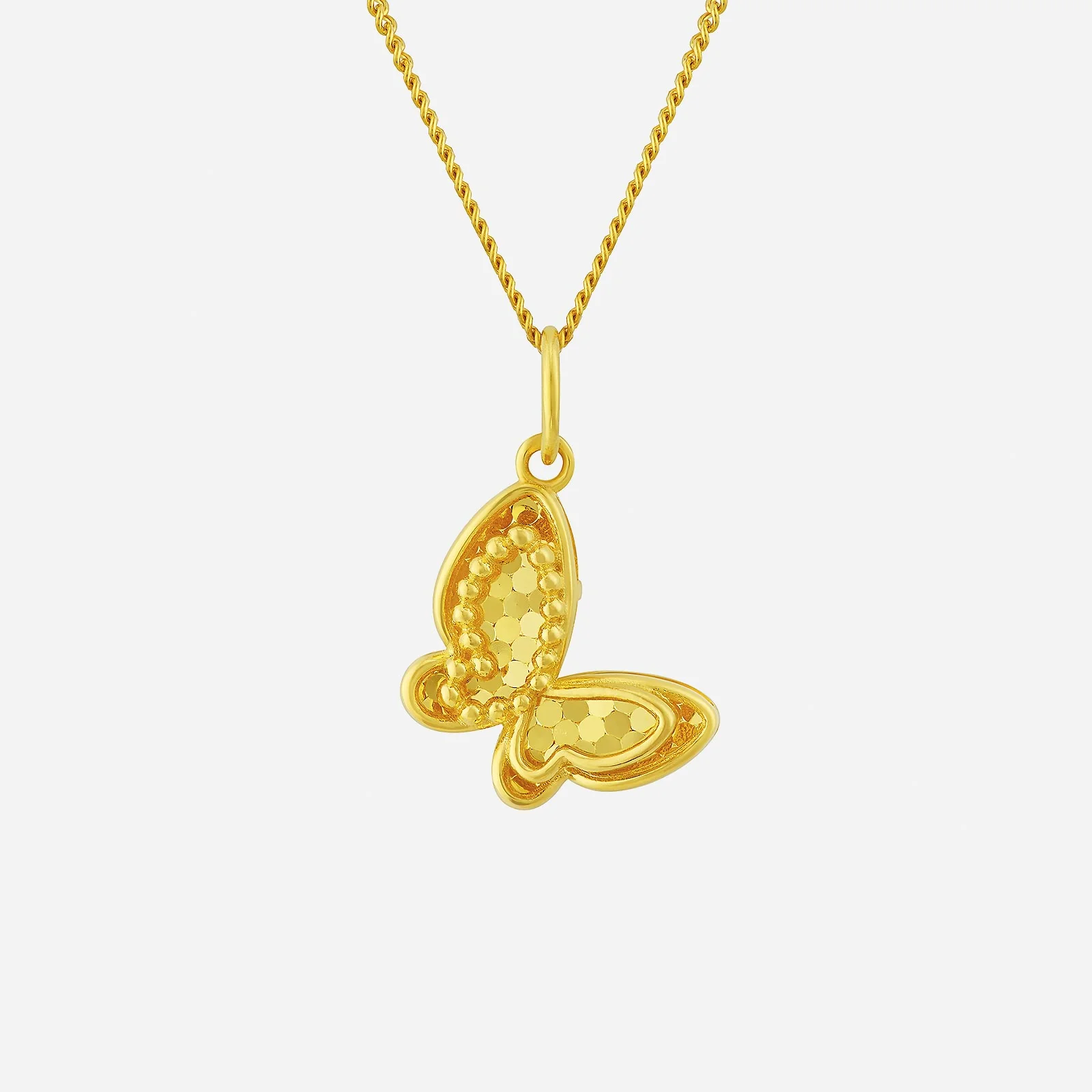 Glittering Butterfly in Yellow Gold (G22KSTYLE1584A)