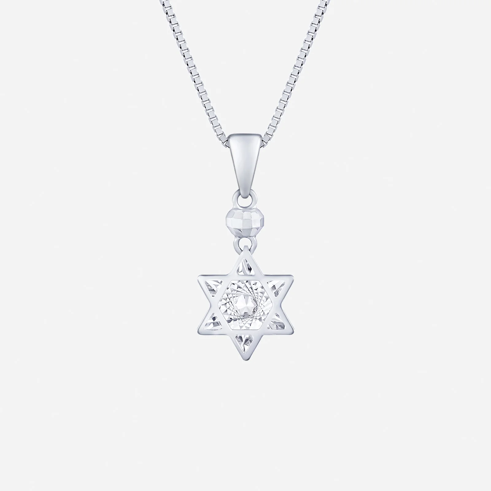 Guiding Star Pendant in White Gold (G750STYLE1885A)