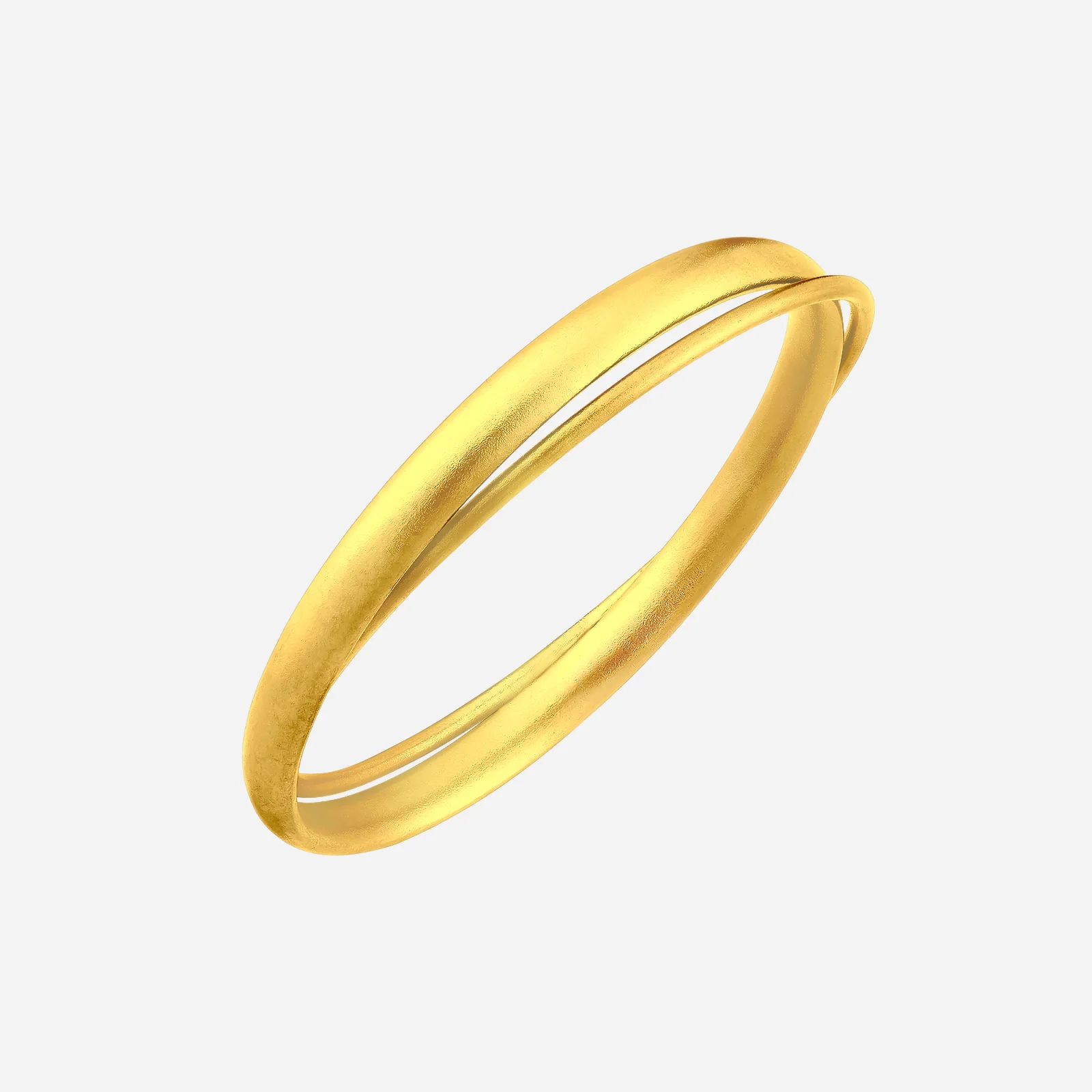 Harmony Duo Bangle in Yellow Gold (D999STYLE0400A)