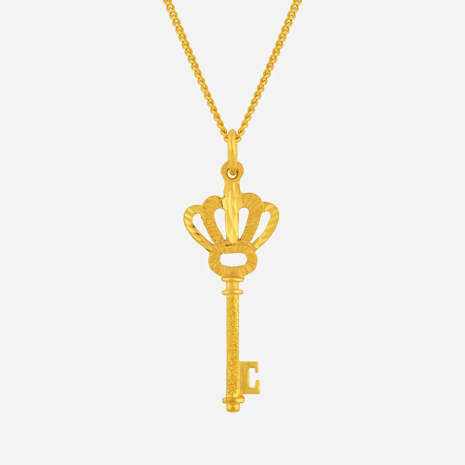 Key Pendant in Yellow Gold (G999KEYL1337A)
