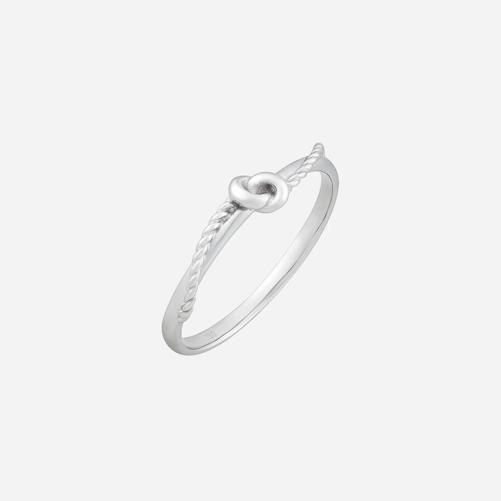 Knot Ring in White Gold (A750STYLE0932A)