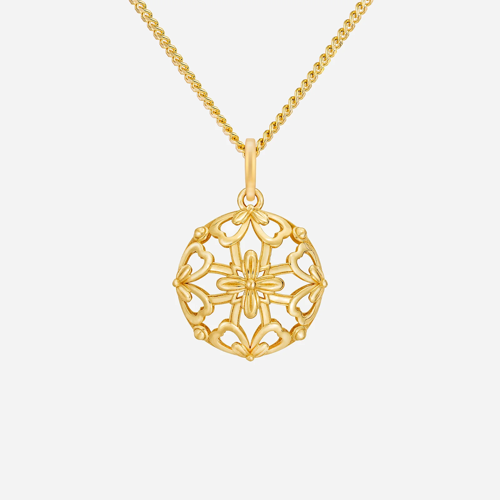 Legacy Peony Pendant in Yellow Gold (G22KLEGACY291V1986A)