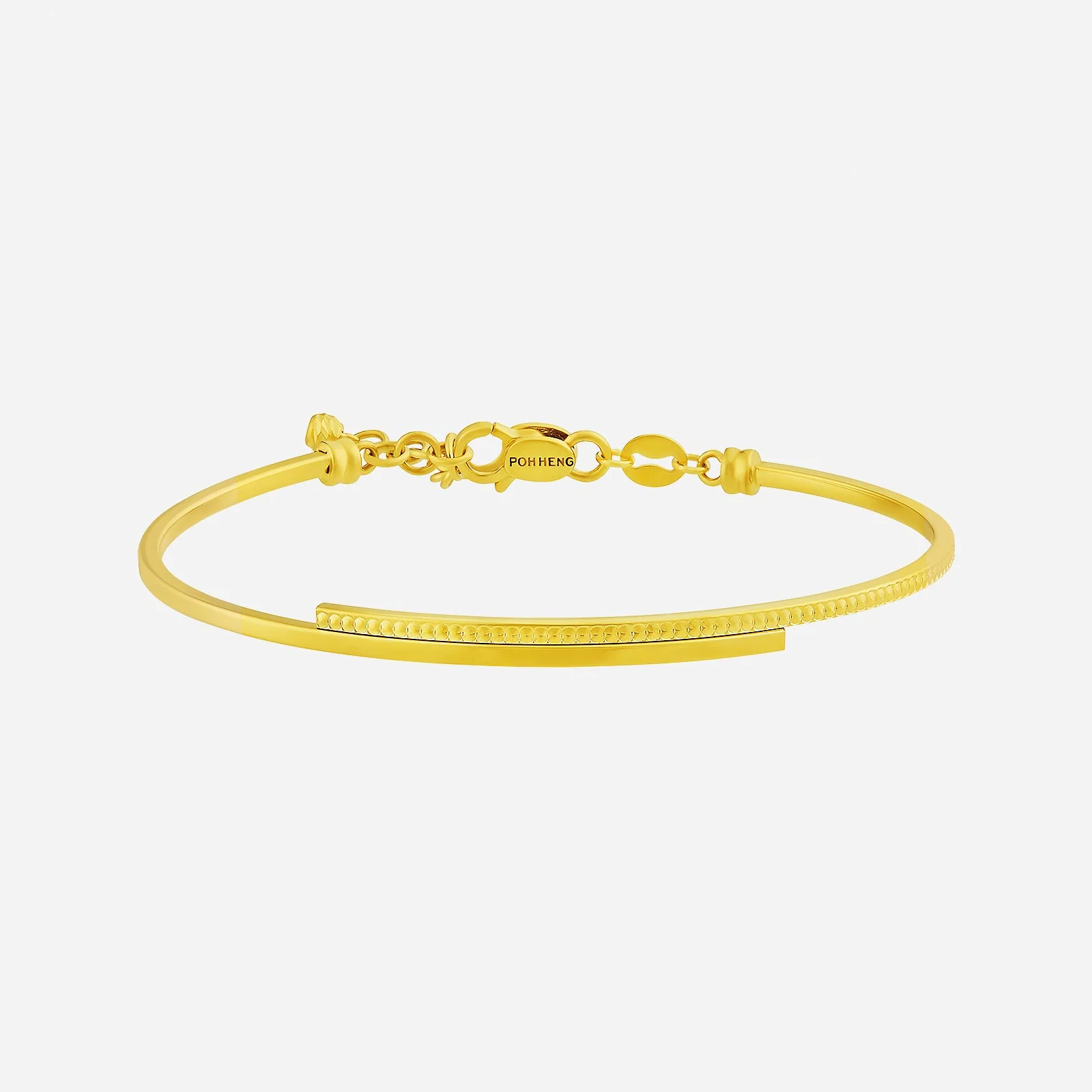 Radiant Bangle in Yellow Gold (D22KSTYLE0331A)