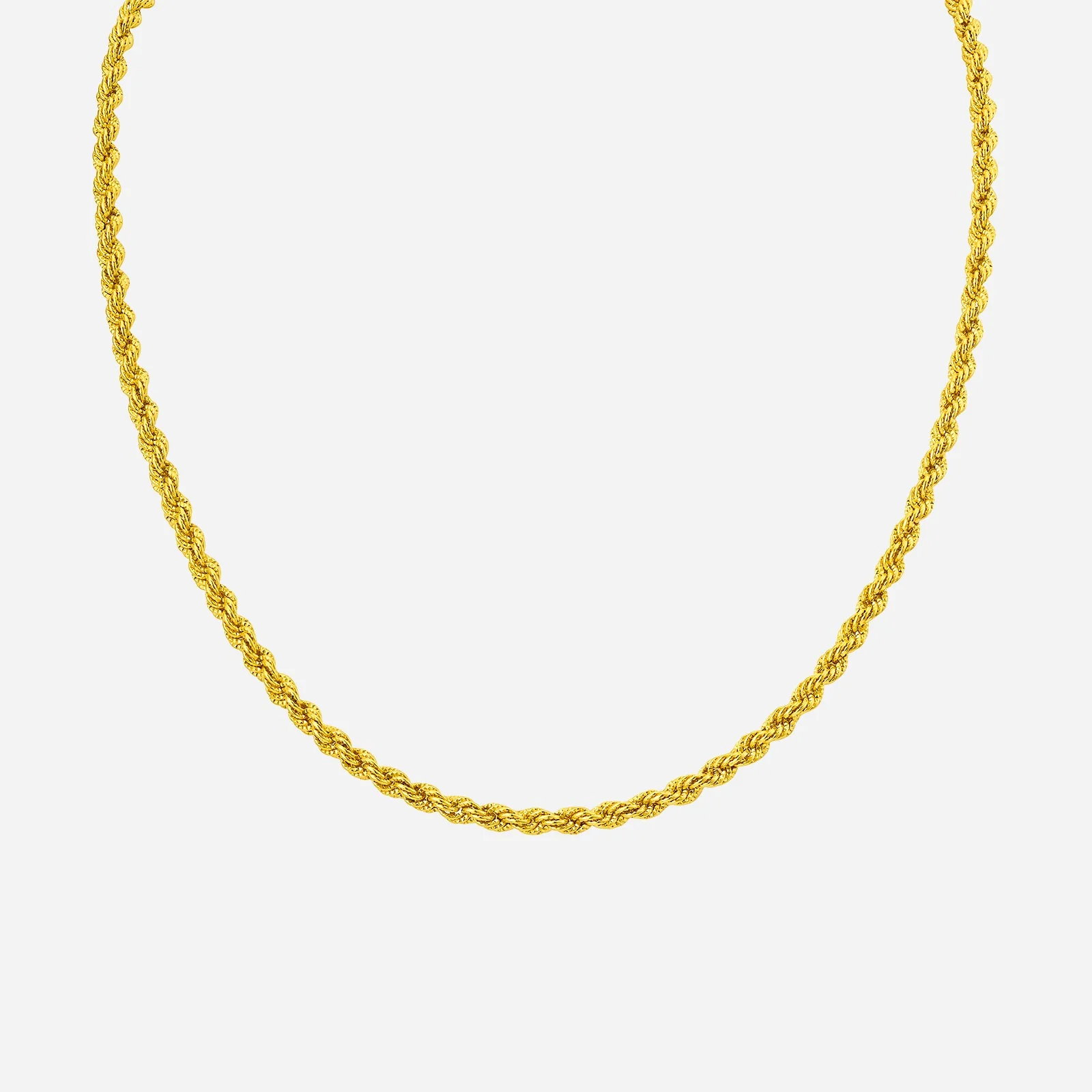 Rope Chain in Yellow Gold (F999STYLE0292A)