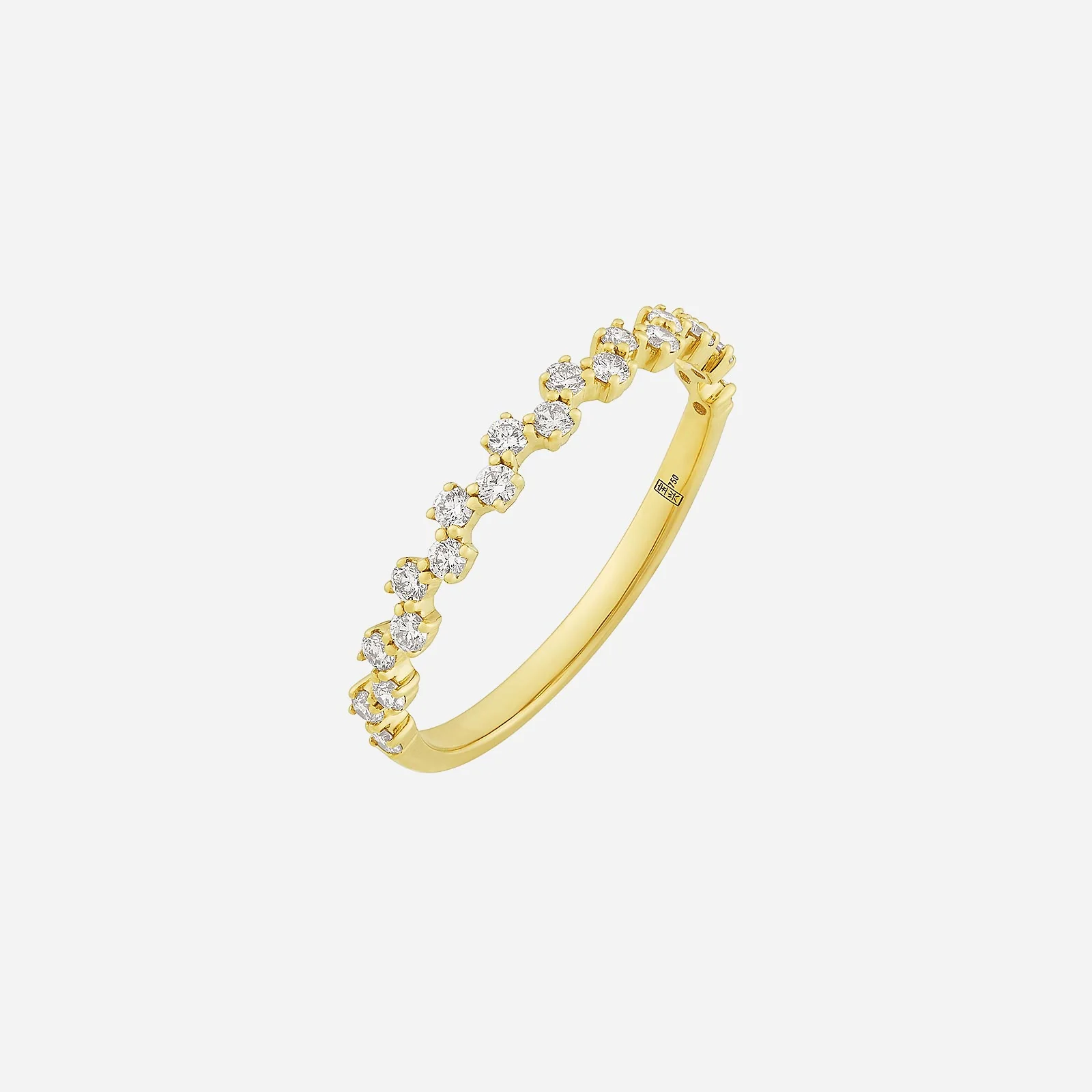 Starlit Glitz Diamond Ring in Yellow Gold (ADIAFREESTYLE1065A)