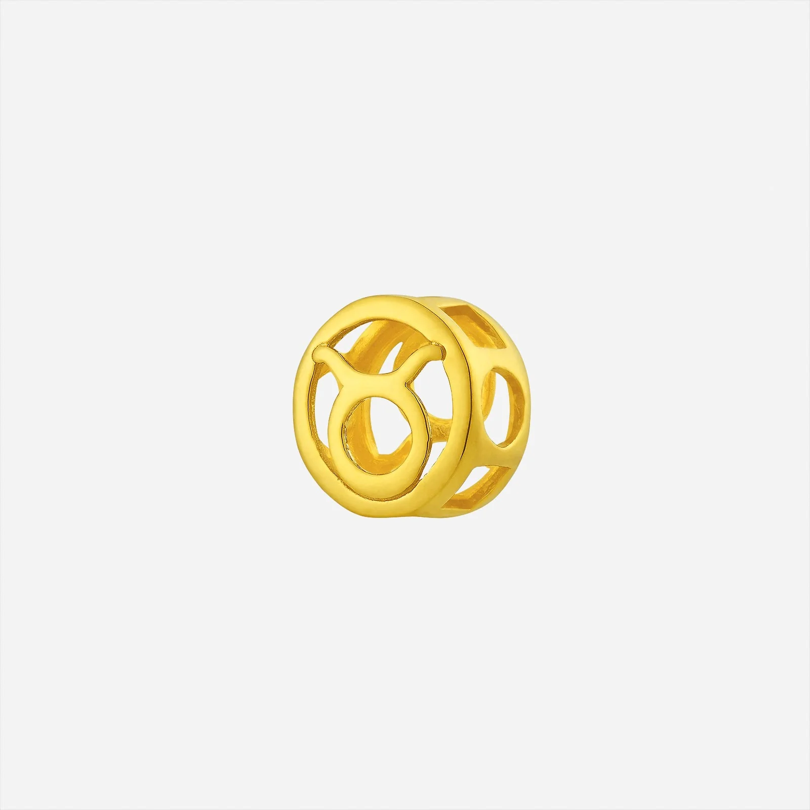 Taurus Charm Pendant in Yellow Gold (G22KHOROSCOPETA1969A)