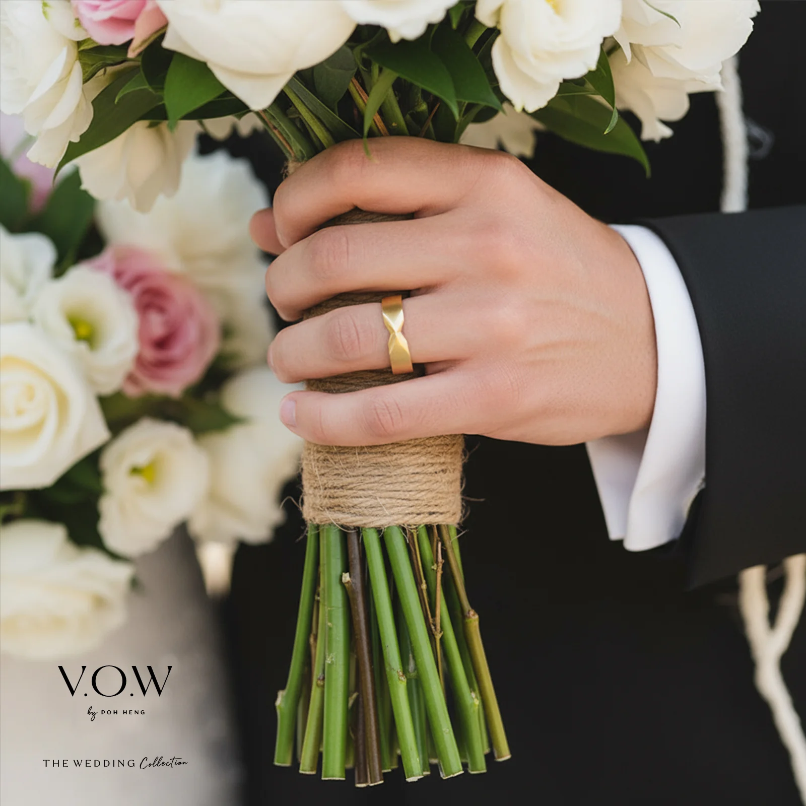 Timeless Love Band in Yellow Gold (A22KOCHERTX0500918A) - Image 2